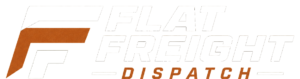 flat freight dispatch footer logo