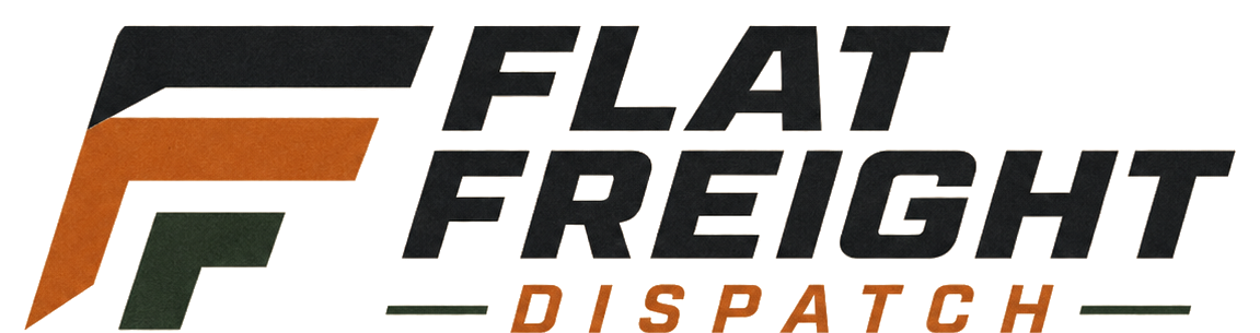 flat freight dispatch logo